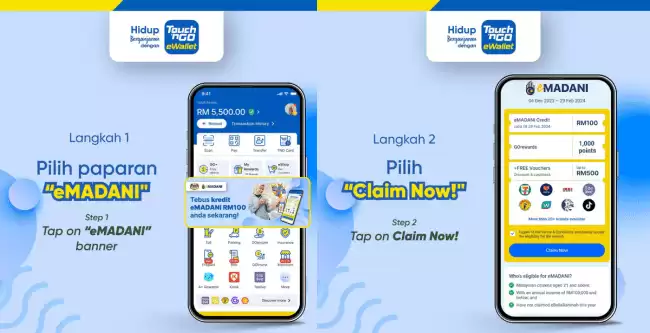 cara tebus rm emadani tng