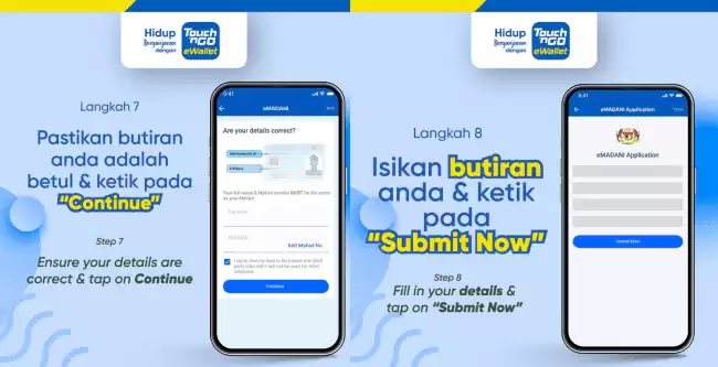 cara tebus rm emadani tng